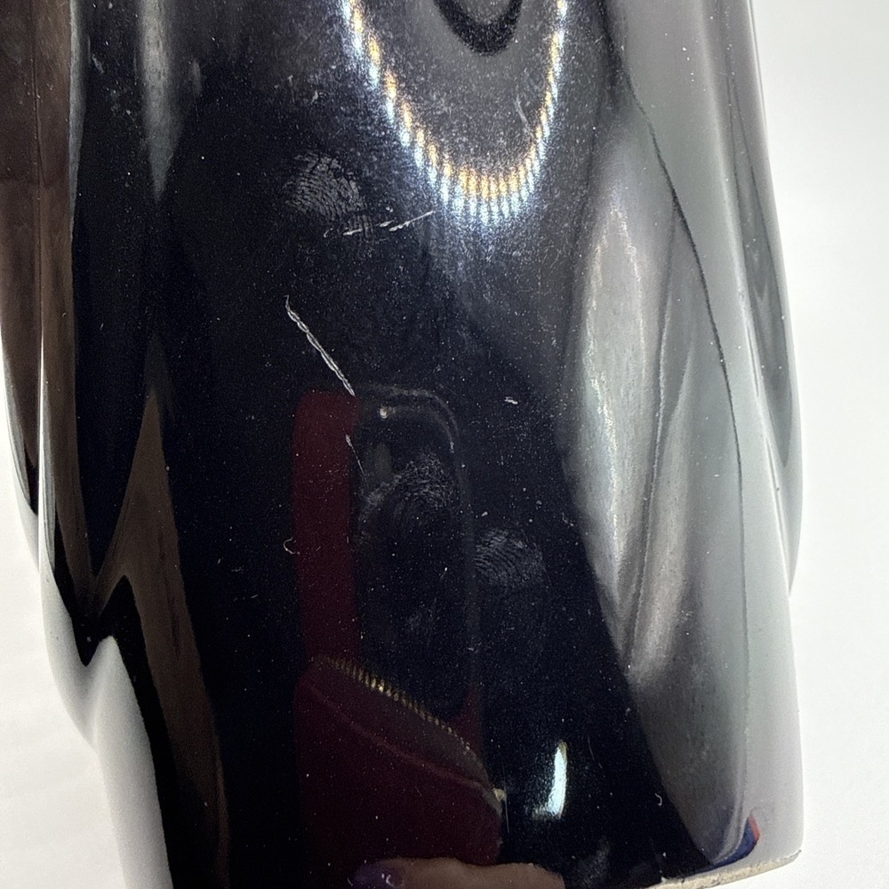 1985 Inarco Black  Art Deco Vase. CM 1329 - Picture 7 of 9